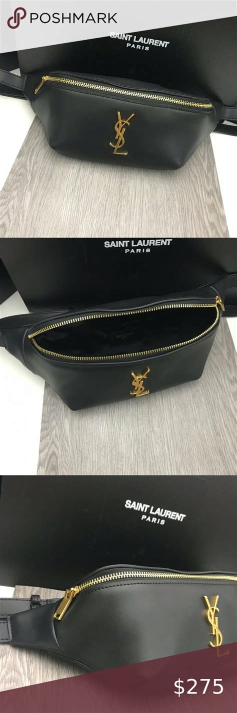 ysl bumbag black|YSL belt women.